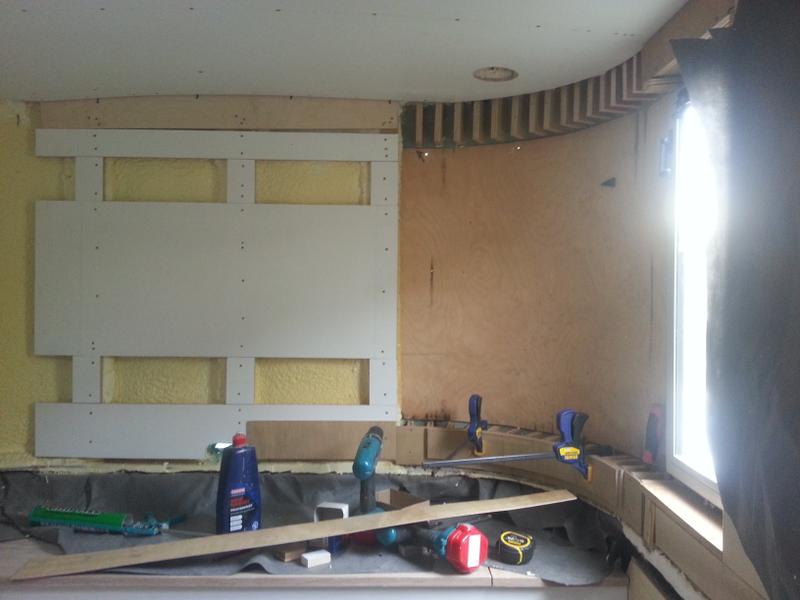 Preparing for panelling