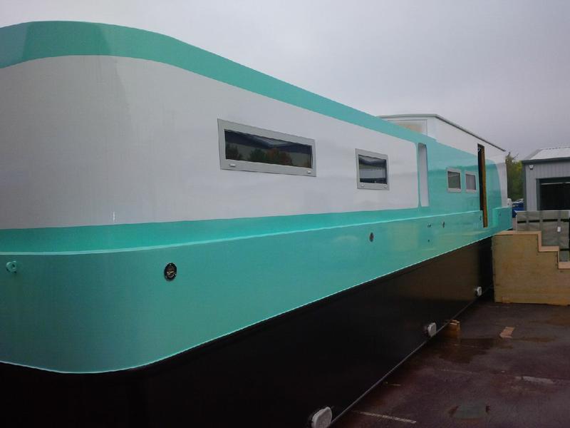 Painted and windows in