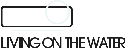 Living on the water logo